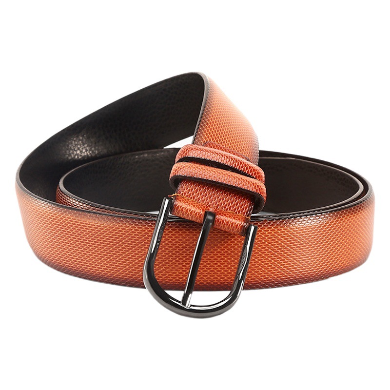 2022 new belt men's waist high-end pin buckle belt retro waist chain stall men's wholesale casual all-match