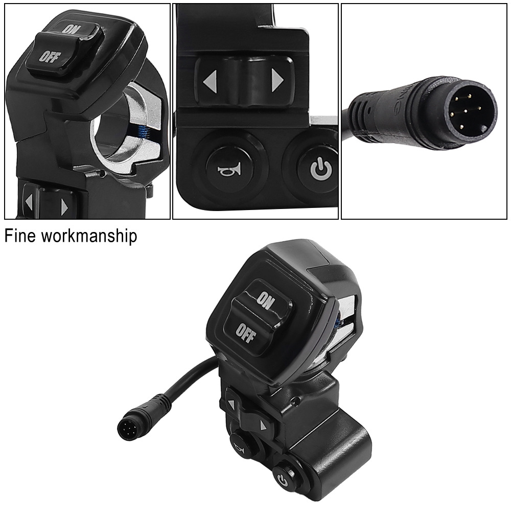 Picture of Four-In-One Horn Left and Right Turn Signal Switch Parts Are Suitable for Kukirin G2Pro/G2Max Scooters