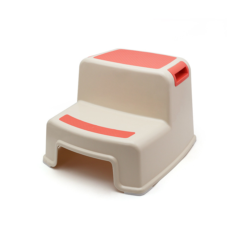 Picture of Double-layer Thickened Children's Foot Stool Baby's Wash Anti-slip Plastic Foot Stool Elevated Step Stool