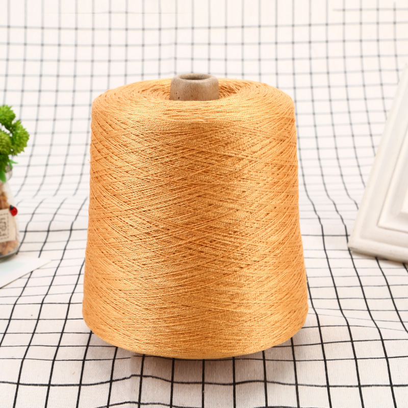 Cross-border 7s/2 long-staple cotton yarn singed mercerized lace thread embroidery thread hand-embroidered sweater Crochet thread