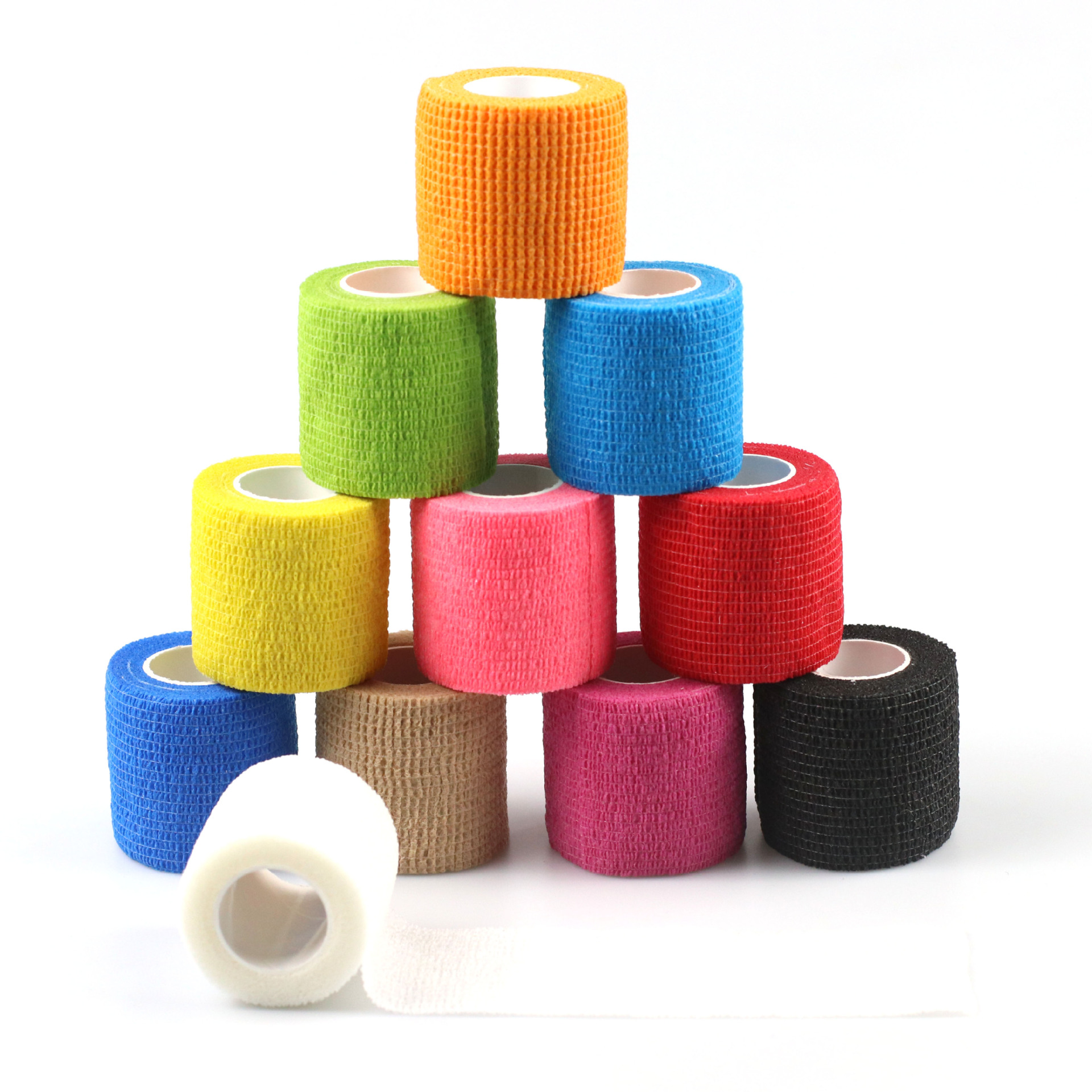 Picture of Spider Silk Sports Elastic Bandage Pet Camouflage Self-Adhesive Bandage Custom Elastic Non-Woven Bandage Self-Adhesive Bandage Customization