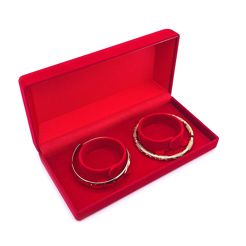 Dragon and Phoenix Double Bracelet Packaging Box, Wedding Set Box, Gold Wedding Box Packaging Box, Jewelry Storage High Jewelry Box