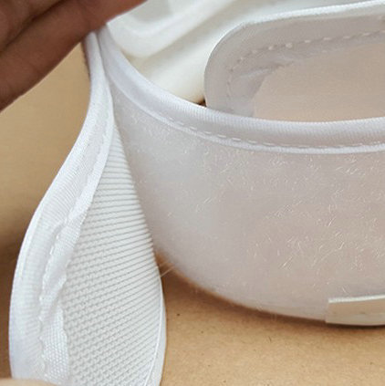 Picture of Cervical Traction Health Care Brace, Adjustable Plastic High-Elastic Neck Support, Pvc Neck Support, Neck Health Care and Physiotherapy