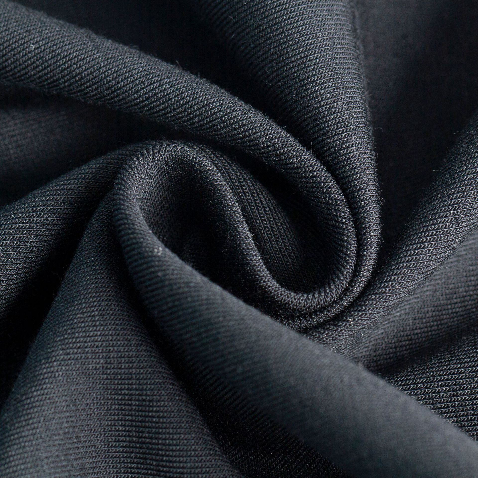 Modal silver fiber interwoven flat double-sided conductive anti-static electromagnetic wave shielding EMF SHIELD knitted fabric