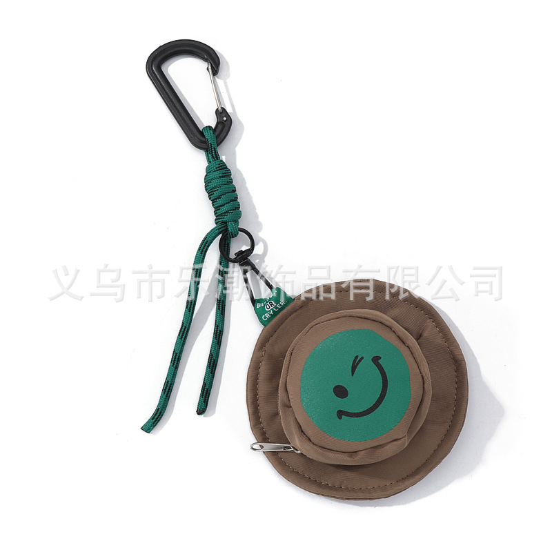 Picture of Mini Coin Purse Men's Smiley Headphone Bag Small Bag Keychain Bag Pendant Girls Bag Pendant Small Jewelry