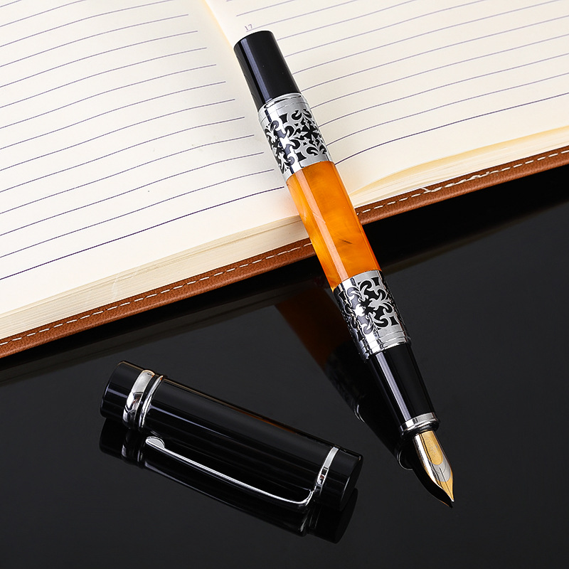 Spot acrylic pen creative retro ink bag ink dual-use Iridium pen adult calligraphy pen printing logo