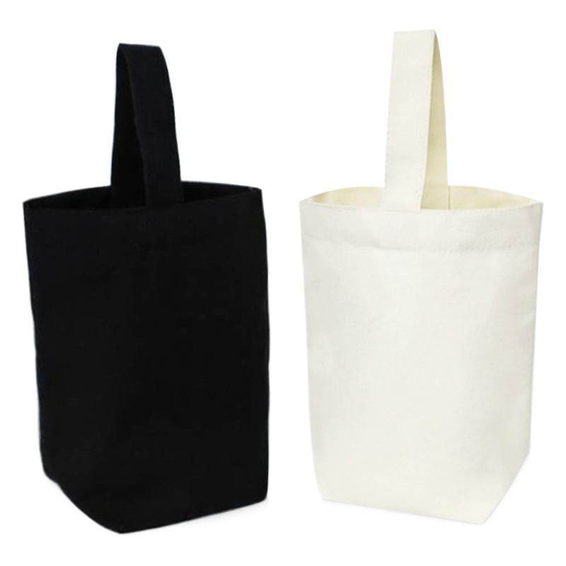Mini Canvas Bag Customized Children's Gift Bag Birthday Gift Portable Canvas Bag Holiday Gift Bag Bucket Bag