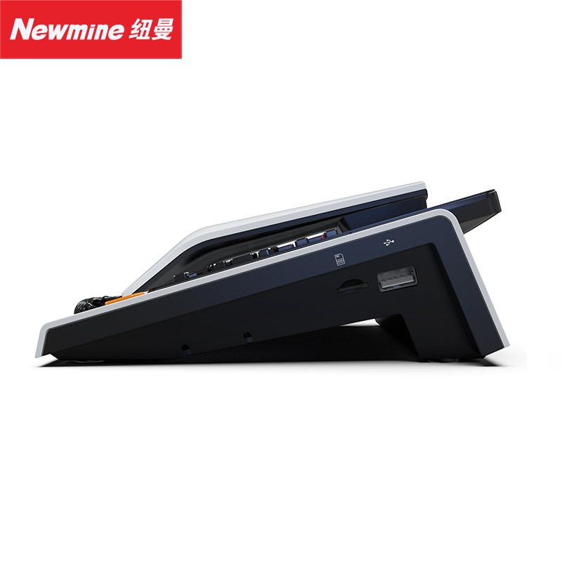 Picture of Newman 278 Recording Telephone Fixed Landline Business Office Telephone Automatic Answering Business Card Pop-up Screen Black Bill