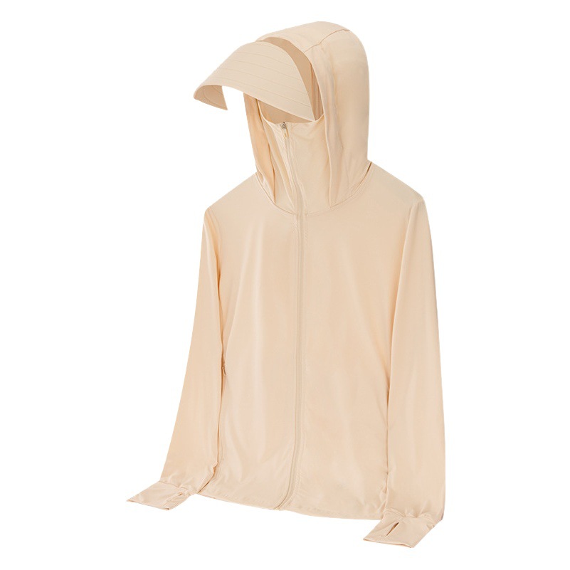 New Summer Sun Protection Clothing Customized LOGO UV Protection UPF50 Lightweight Ice Silk Sun Protection Clothing Skin Clothing Printing