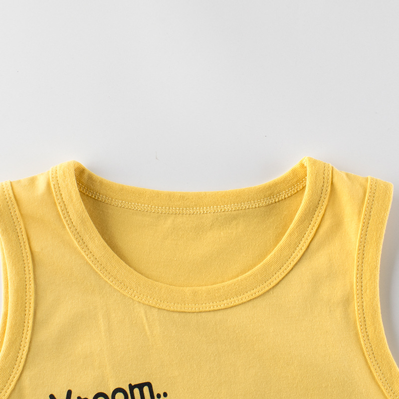 Picture of 27kids Korean version of children's clothing cross-border supply children's vest summer new male baby clothes wholesale a consignment