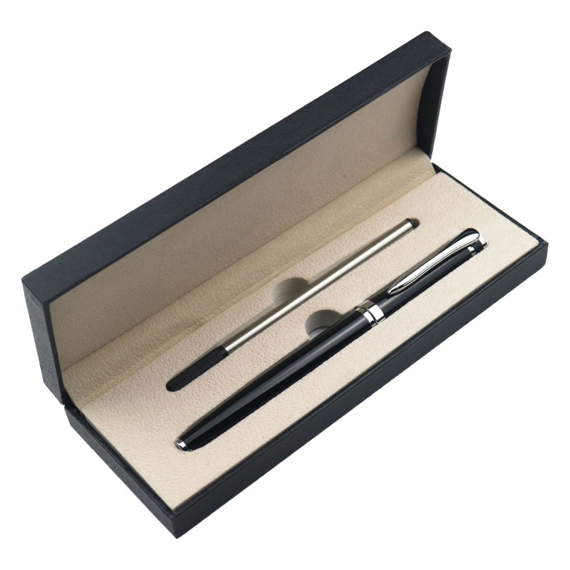 Factory spot supply business metal sign pen set advertising gift pen custom LOGO neutral pen ball pen