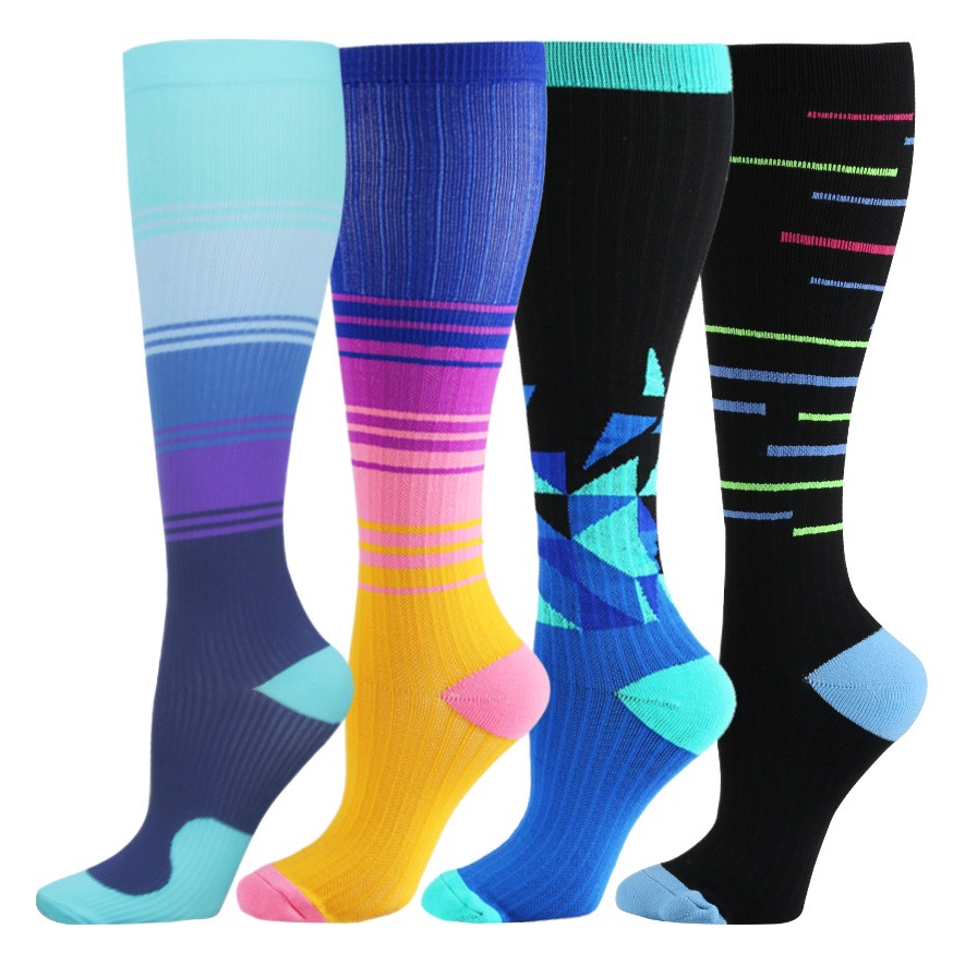 2021 New Compression Socks Cross-Border Sports Elastic Compression Socks Compression Socks Adult Socks
