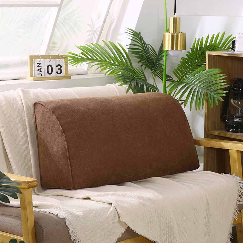 Picture of Living Room Single Double Triple Combo Imperial Concubine Sofa Cushion Hard Sponge Large Backrest Triangular Cushion Removable and Washable