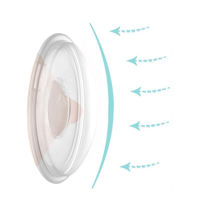 Manual breast milk silicone collector simple breast pump overflow milk leakage milk receiver silicone milk collector anti-overflow pad