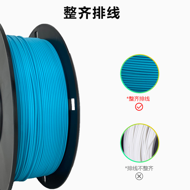 Picture of 3D Printing Pla Filament 1.75mm Matte Printing Filament 3D Printer Filament 1kg Manufacturer 3D Printing Filament