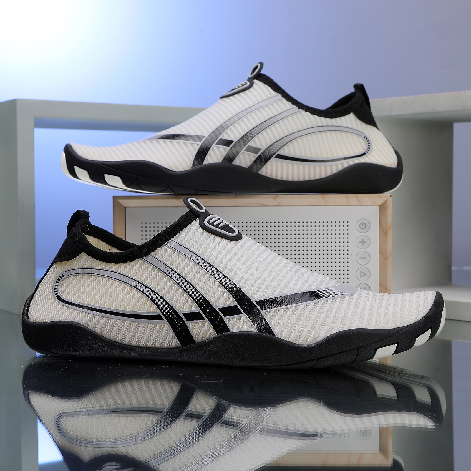 2025 New Summer Tracing Shoes Beach Shoes Men's Outdoor Quick-drying Wading Shoes Non-slip Swimming Shoes sneaker