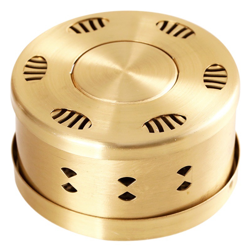 Wholesale Thickened Copper Moxibustion Box Household Moxibustion Adjustable Temperature All Copper Moxibustion Box Suspended Moxibustion Stainless Steel Warm Moxibustion Apparatus