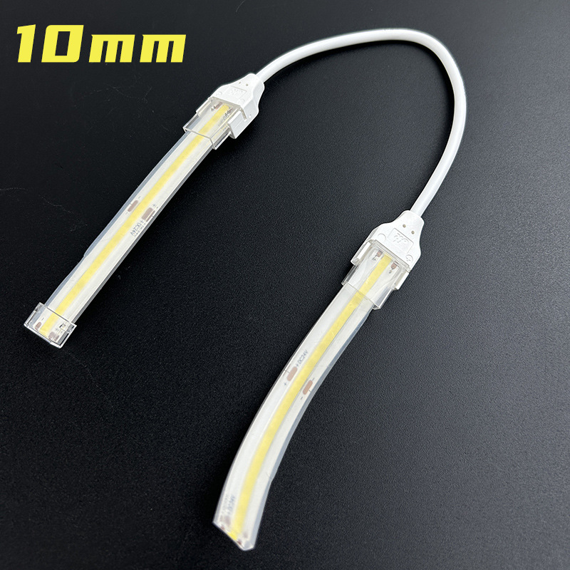 Picture of Led strip welding-free joint waterproof single connection line crystal buckle right angle joint corner connection 2pin