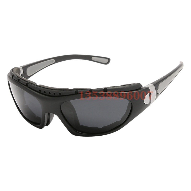 Picture of Anti-glare anti-glare UV400 white internal postoperative shading glasses day and night femtosecond laser postoperative goggles