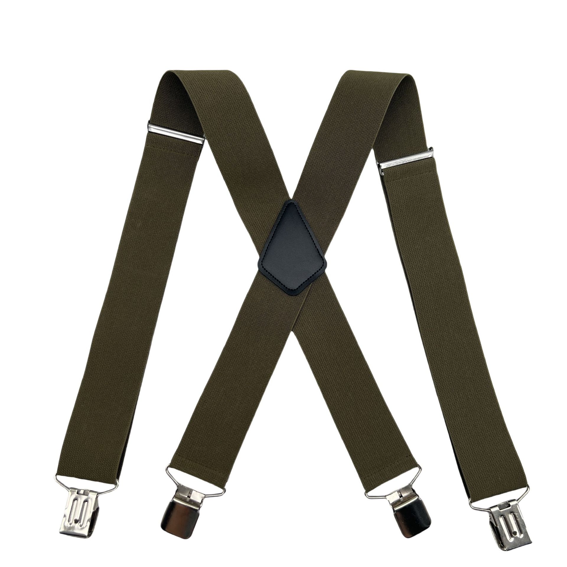 Picture of Cross-border source X type 5CM adult men's strap clip elastic elastic men's straps men's trousers suspenders