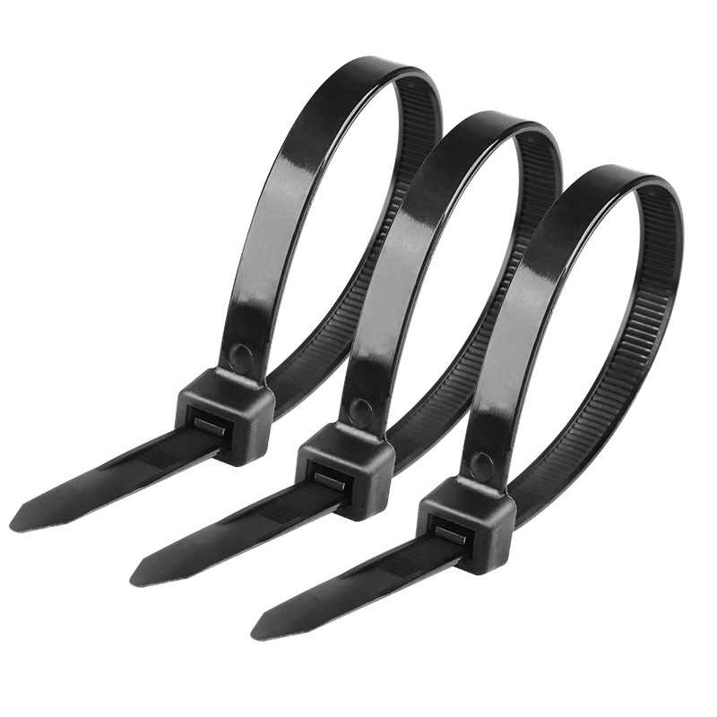 Picture of Self-locking cable tie 10*800 plastic buckle black and white strong gardening binding cable tie with manufacturers wholesale