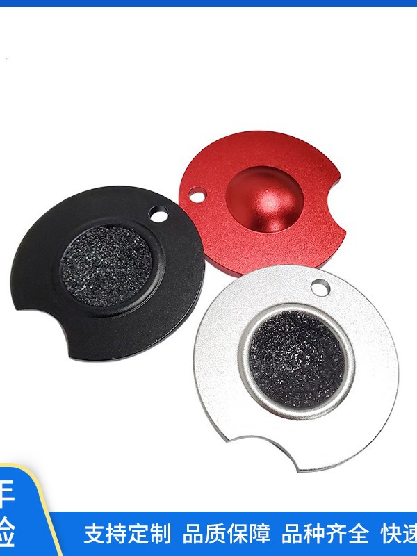 Spot Straight Hair Billiard Accessories Billiard Cue Leather Head Billiard Supplies Aluminum Mushroom Head Scrubber