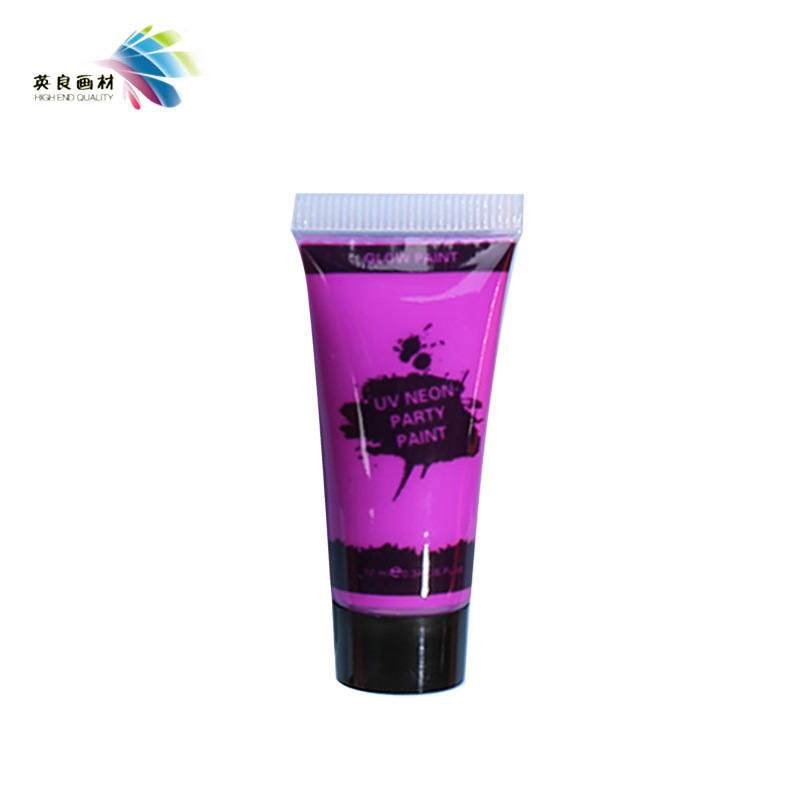 Picture of Cross-border water-based fluorescent face paint fluorescent paint hand-painted paint Halloween face painting diy paint wholesale