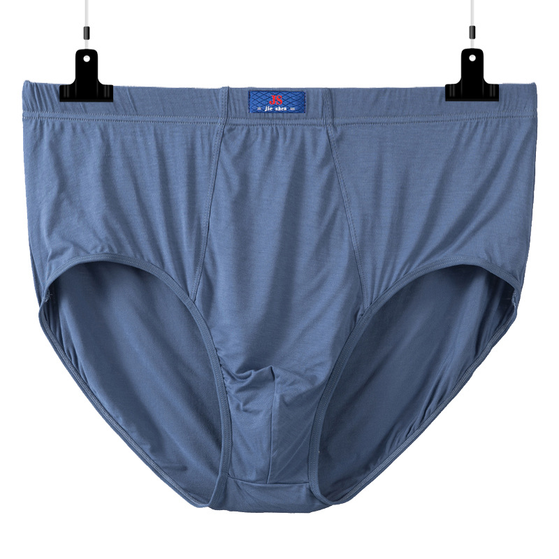 Picture of Carefully Selected Summer Hot-Selling Men's High-Waist Briefs, Large Size Loose Fat Men's Plus Fat Large Underwear, Middle-Aged and Elderly Style