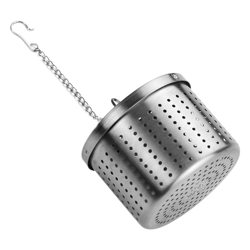 304 Stainless Steel Seasoning Ball Marinade Cage Bag Tea Filter Mesh Bag Braised Meat Spice Box Flavor Treasure Residue Separator