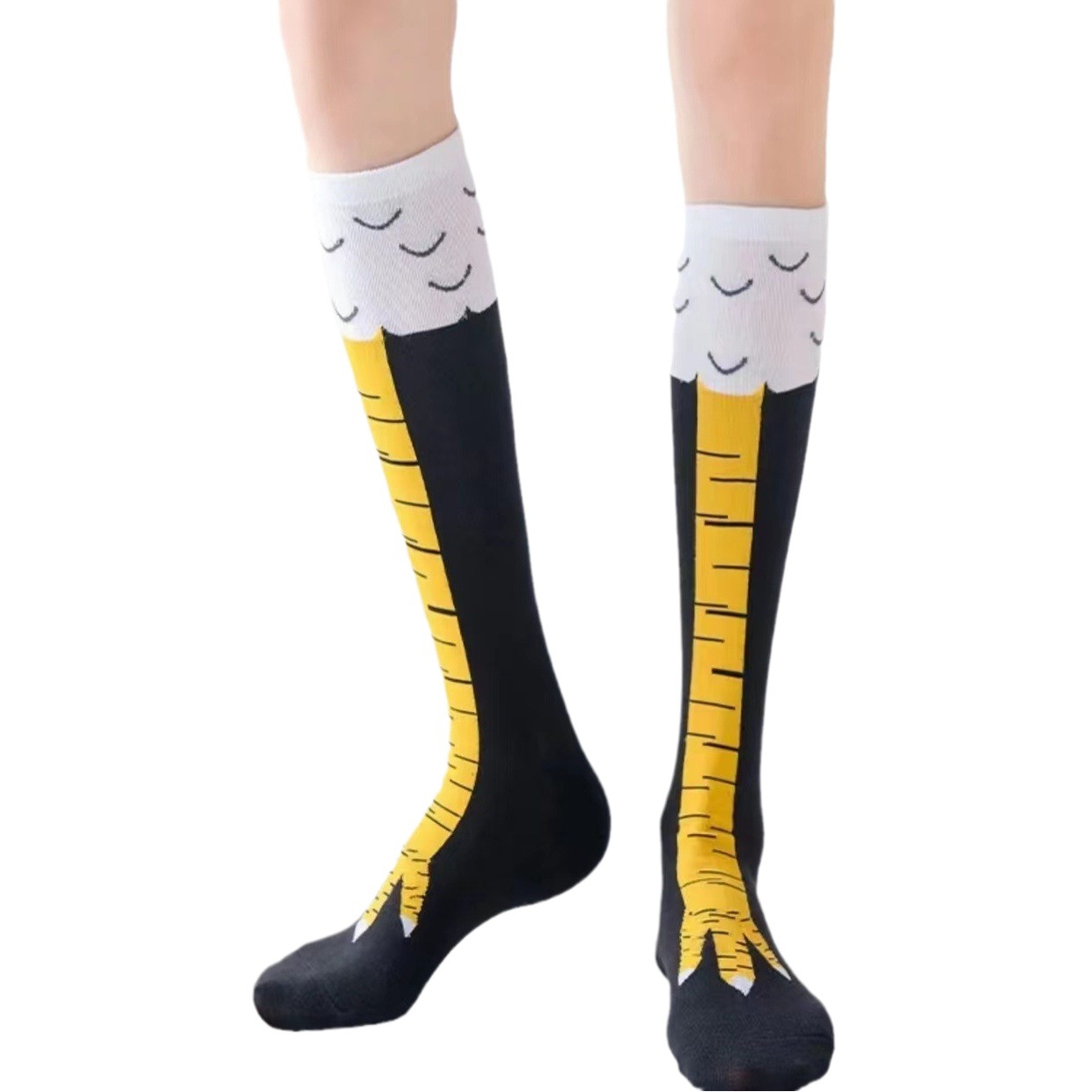 Chicken Claw Socks Funny Douyin Same Style Funny Socks Socks Valentine's Day Birthday Gift Ostrich Mid-Tube Ins Long Tube