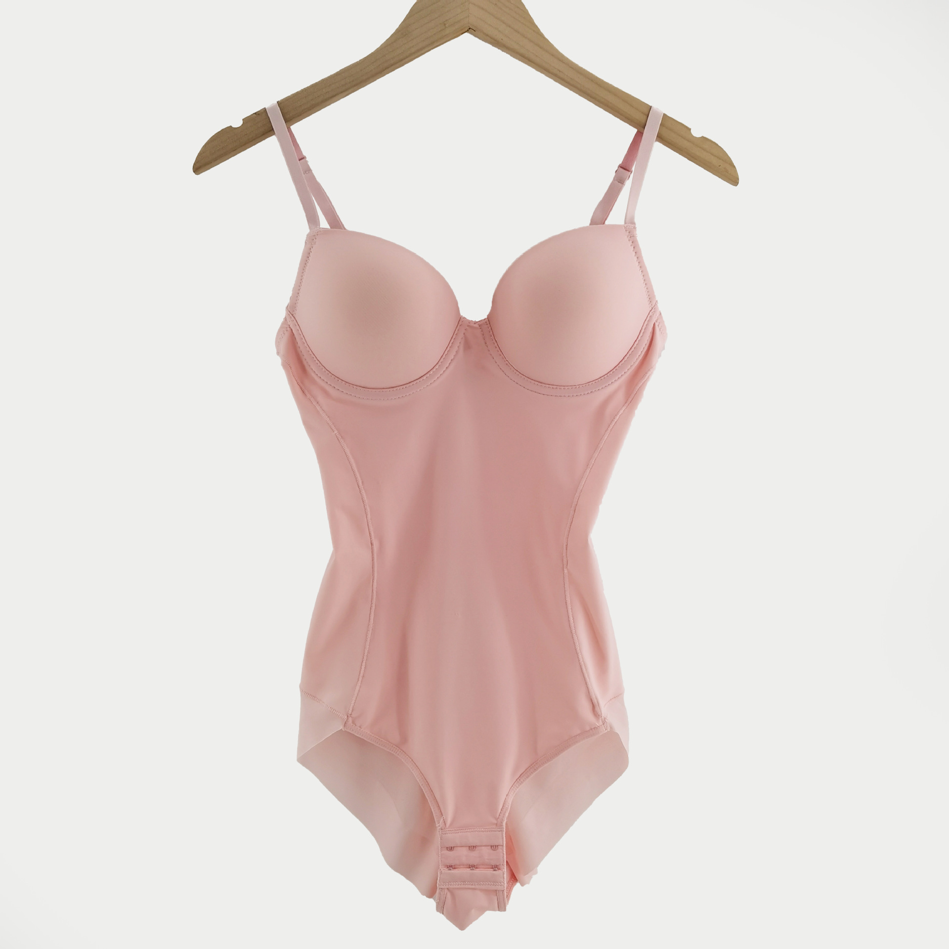 Picture of Summer Ultra-thin Body Shaping Clothes with Bra Postpartum Body Shaping Underwear Abdomen Tinting Waist Sling Body Shaping Underwear
