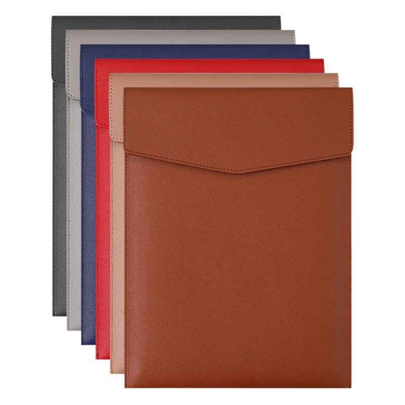 a4 conference file vertical file bag business data storage waterproof moisture-proof strong magnetic buckle file bag printable logo