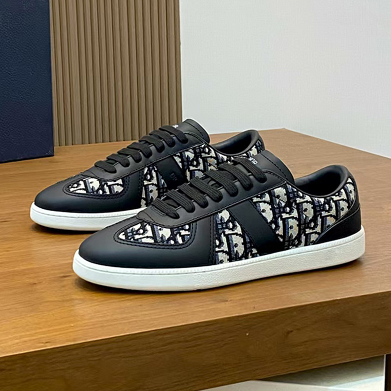 Foreign trade cross-border couple's casual sneakers, 2025 spring new round toe lace-up patchwork sports casual shoes, fashionable