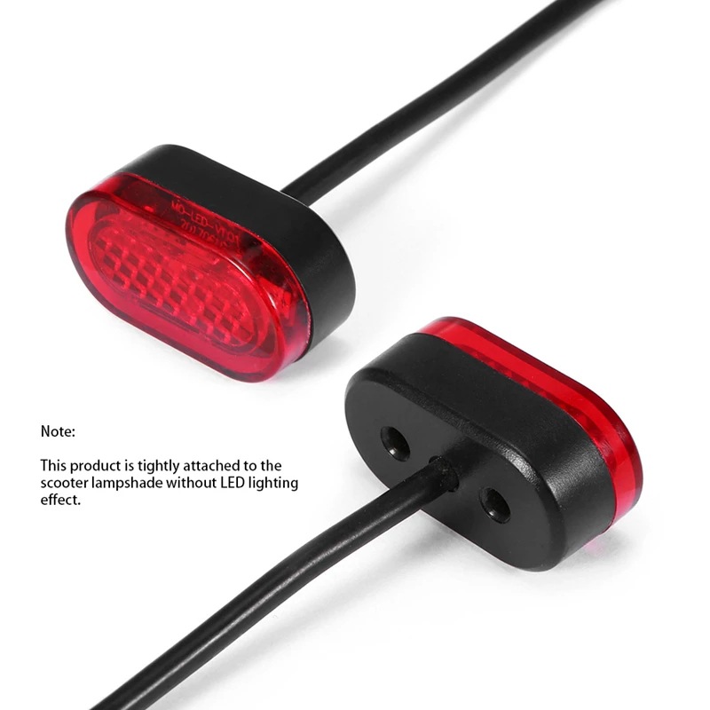 Picture of Electric Scooter with Wire Rear Tail Light M365 1S Electric Scooter Rear Fender with Chip Warning Light