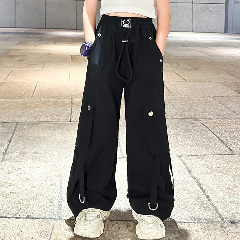 Picture of Girls' autumn overalls 2024 spring and autumn new big children's white pants suit girls fashionable trousers