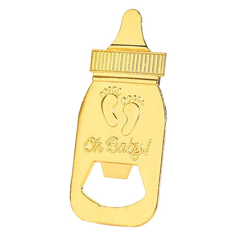Cross-border beer bottle opener bottle shape household keychain bottle opener European and American wedding gift souvenir