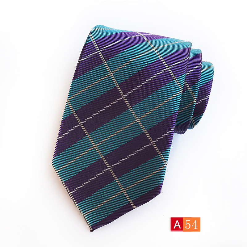 Picture of Source Factory Hot Jacquard Fabric Tie Men's Dress Business Suit Accessories Tie Wholesale