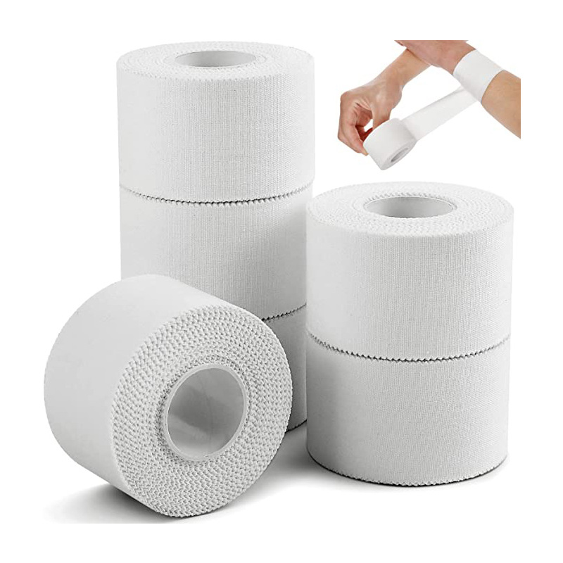 Picture of Manufacturer's Wrist and Ankle Protection White Protective Cotton Fixed Tape Tooth Edge Cotton Sports Tape White Patch Tape