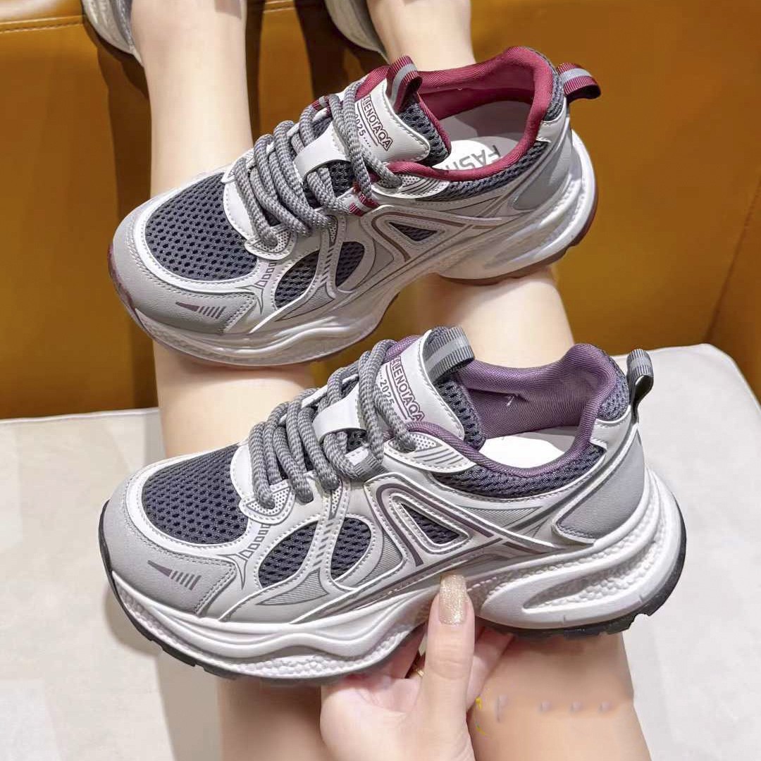 Picture of Cross-border leather platform Forrest Gump women's 2025 autumn new sports shoes women's height increase casual and versatile women