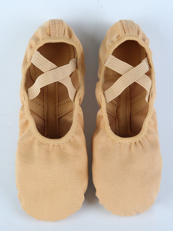 camel Dance Shoes Women's Soft Sole Practice Shoes Adult Cat's Claw Shoes Canvas Shoes Chinese Children's Ballet Shoes
