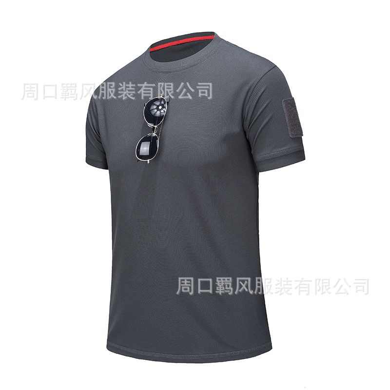 Picture of Special Forces T-Shirt Men's Lasel Tactical Short-sleeved Polo Shirt Elastic Quick-drying T-shirt Military Short-sleeved Men's Summer