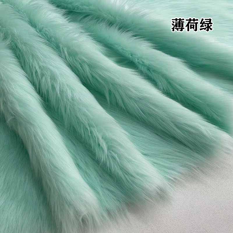 Picture of Imitation fox fur cloth plush cloth fabric 5cm long fur carpet cloth imitation fur clothing animal hair