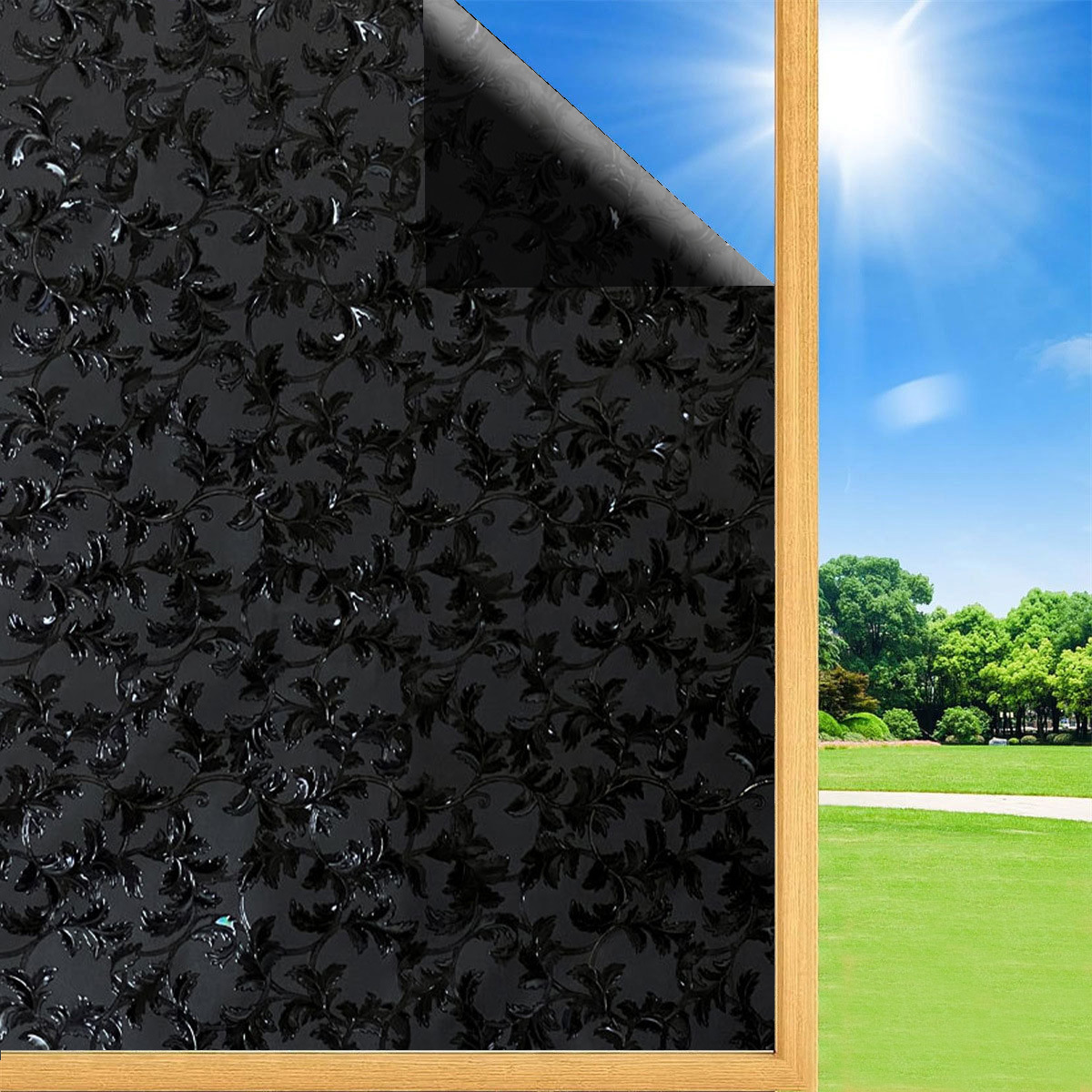 Picture of Wholesale Electrostatic Glass Film Bedroom Living Room Thickened Frosted Glass Sticker Office Window Privacy Film