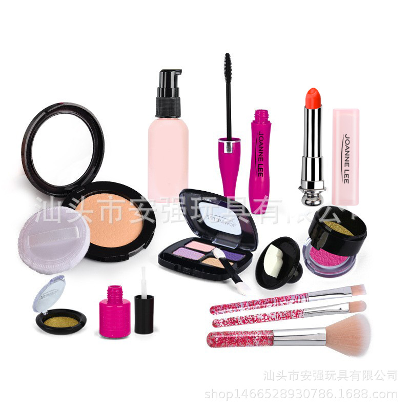 Picture of Cross-border cosmetics for Children girl dressing toys simulation play house princess makeup handbag bag set