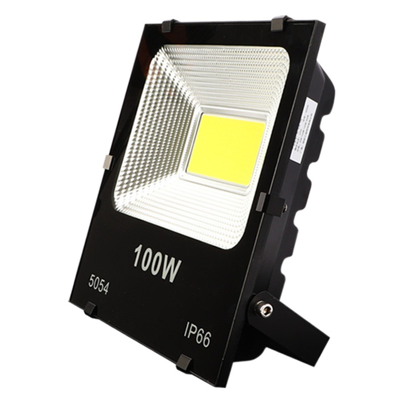 cob square projection light led outdoor waterproof high power flood light projection light tunnel advertising light