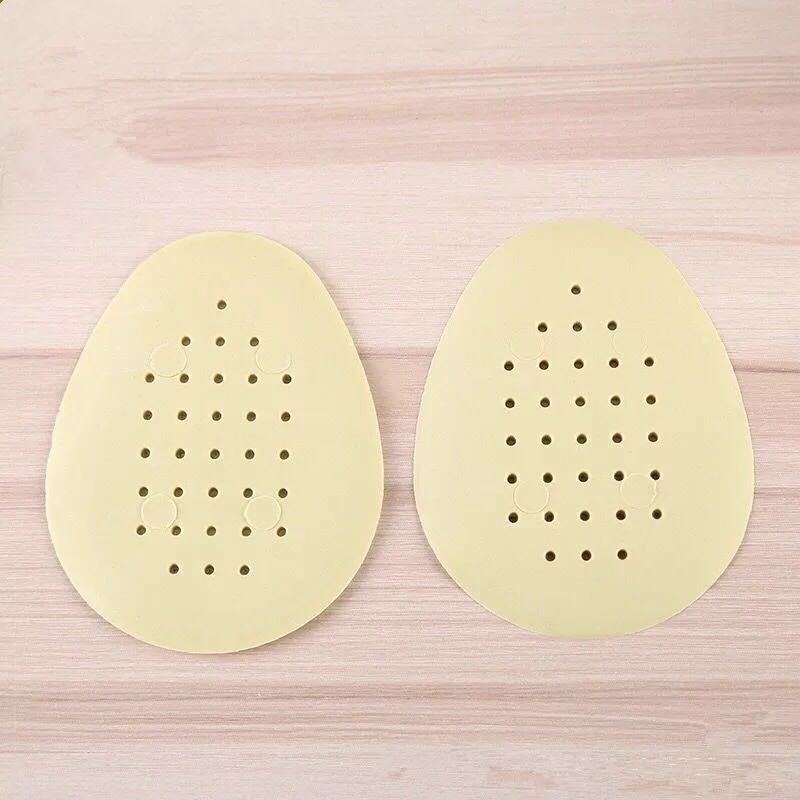 Thickened Pocket Pad Beige Half Size Pad 4D High Elastic Silicone Latex Half Size Pad Insole High Heels Half Size Pad