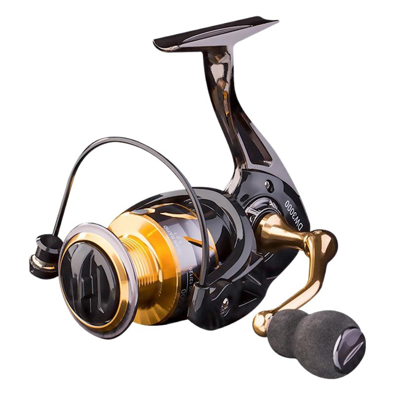 14-axis metal fishing reel 3000 spinning wheel throwing Rod sea Rod long shot Luya Rod all-metal spinning wheel