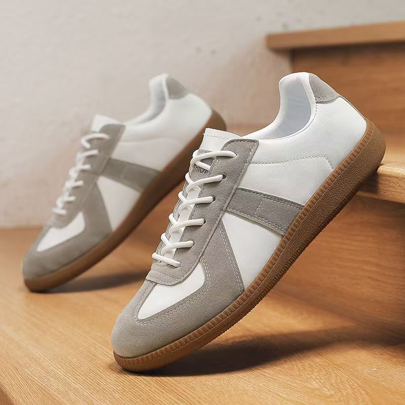 Men's Shoes 2025 New Spring Breathable Internet Popular Sports Casual German Training Board Shoes Men's Retro Forrest Gump Trendy Shoes