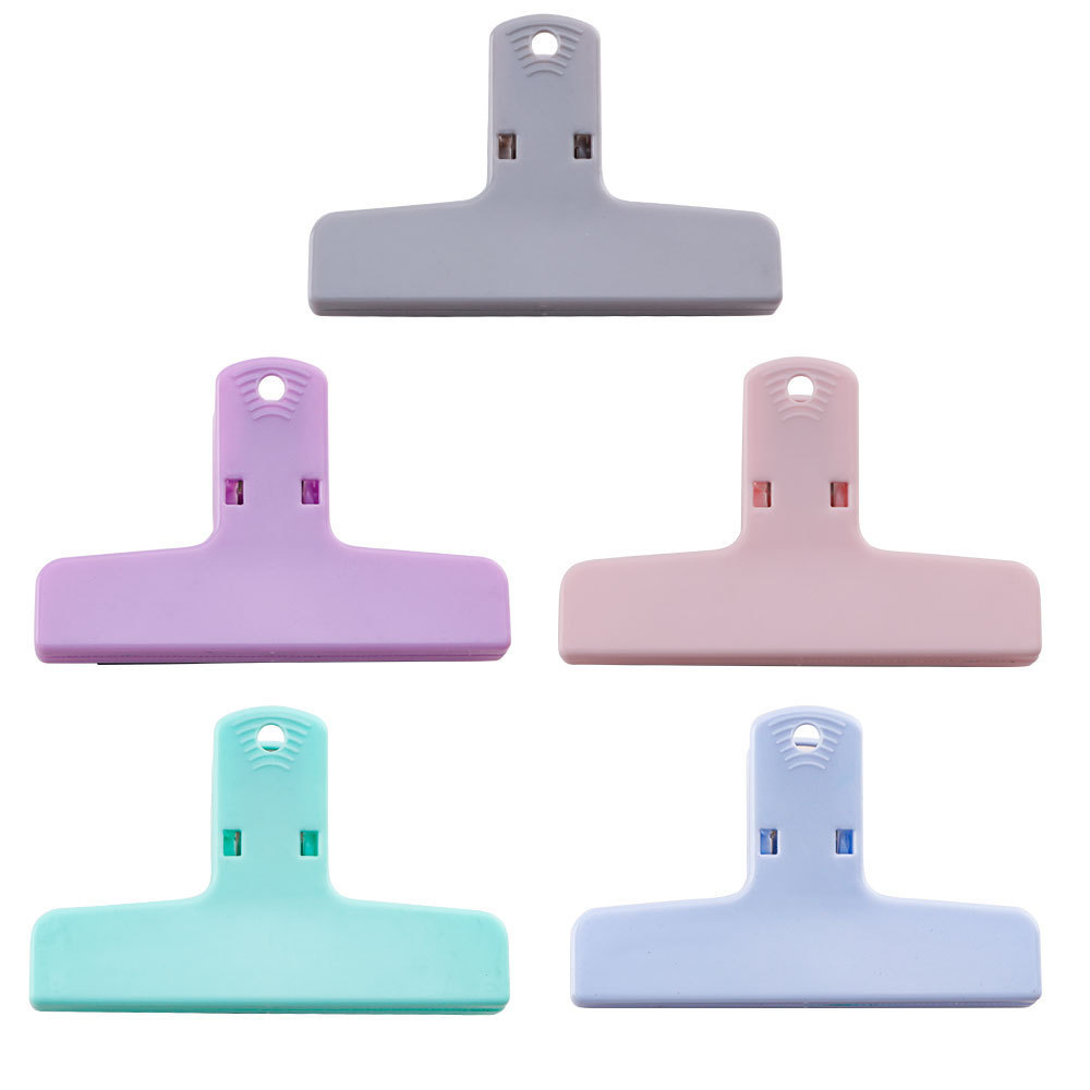 Picture of Hand Account Clip Bill Clip Long Tail Clip ins Retro Color Magnetic Office Clip Student Personality Test Paper Clip