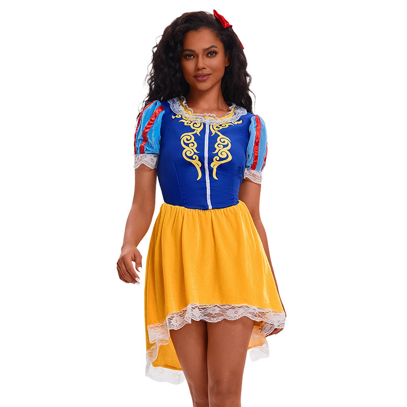 Picture of 2025 new fairy tale cos snow white costume drama dance stage costume role-playing costume